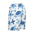 thumbnail image 5 of Men’s Sleep Shorts Relaxed Fit Lounge Pants with Pockets Mens Pajama Loungewear Home Wear Comfort Cute Turtles and Starfish Medium, 5 of 7