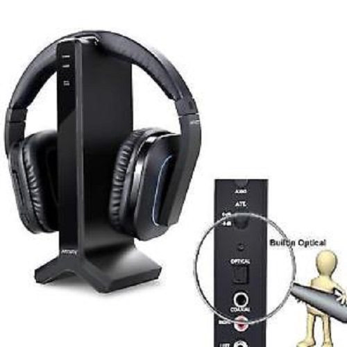 Restored Artiste D1 Wireless Headphone 2.4GHz Digital Transmitter with