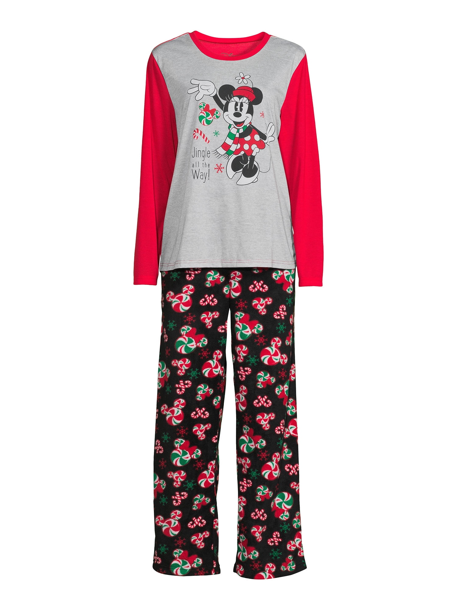 Womens minnie mouse christmas pjs Clearance