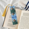 thumbnail image 4 of Kdxio Two Brave Cats Are Floating On The Sea Iceberg Print Metal Tassel Bookmarks,Perfect Gift for Art Lovers and Bookworms Metal Bookmarks for Women, 4 of 8