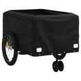 thumbnail image 3 of vidaXL Bike Trailer Black and Red 45 kg Iron, 3 of 5