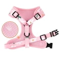 thumbnail image 3 of Conjunto de collar, arnés y correa para perro Beirui Cute Girl Pink M, 3 of 5