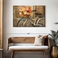 thumbnail image 3 of Elephant Stock Meet Me At Le Cafe Ii Wall Art - Horizontal Canvas Wall Art - Living Room Wall Decor - Transportation Canvas - Brown And Beige Decor By Danhui Nai - 45" x 30", 3 of 8