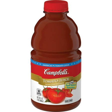 Campbell's Tomato Juice,  32 oz. (Best Store Bought Juice)
