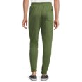 thumbnail image 3 of Tahari Men's Fleece Joggers with Logo Taping, 3 of 5