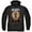 Black, variant on G.I. Joe Duke Card Unisex Adult Pull-Over Hoodie, Royal, X-Large