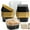 Gold&Black, variant on Mini Square Baking Cups with Lids, 50 Pcs 5oz Aluminum Foil Cupcake Tins with Lids, Disposable Ramekins Flan Cake Pans Tins for Souffle, Dessert, Fruit, Wedding, Party Small Cake Containers