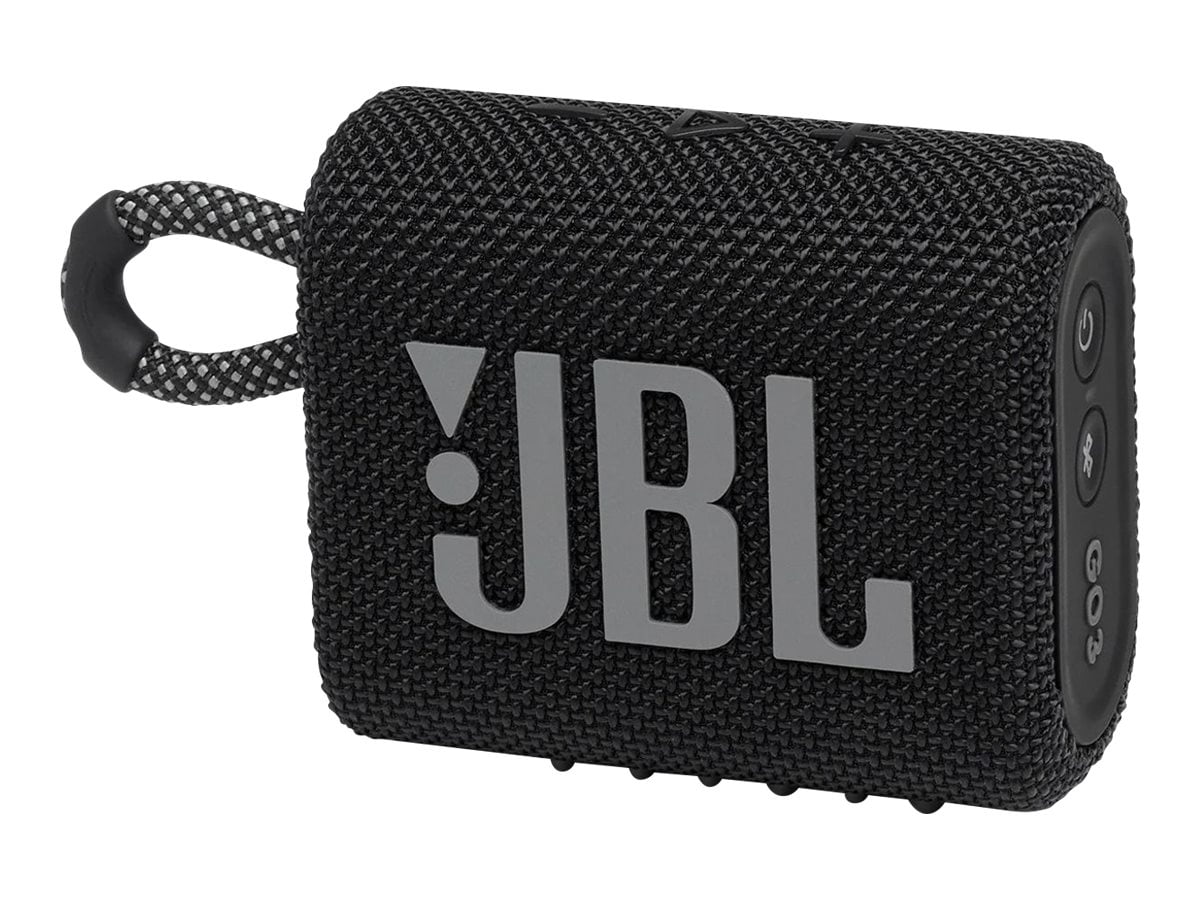 Harman Ice JBL Go 3 - Speaker - for portable use - wireless - Bluetooth - 4.2 Watt - black