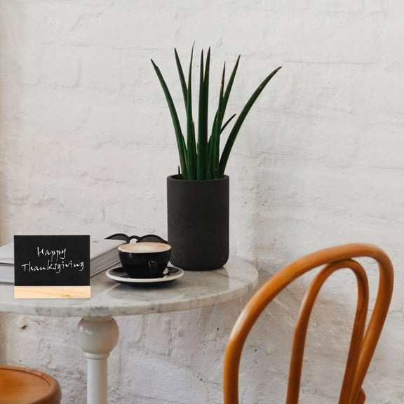 Raindrops  4 Pcs First Day of School Chalkboard Small Blackboard Sign