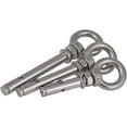 thumbnail image 2 of Anchor Bolts,Expansion Sleeve Anchor Screw Bolts,304 Stainless Steel Expansion Screw Hook Eyebolt Expansion Bolt Loop Swing Hook M6 M8 M10-M20(1pcs)(Length:50mm,Size:M10) Size : M6 (Color : 100mm,, 2 of 4