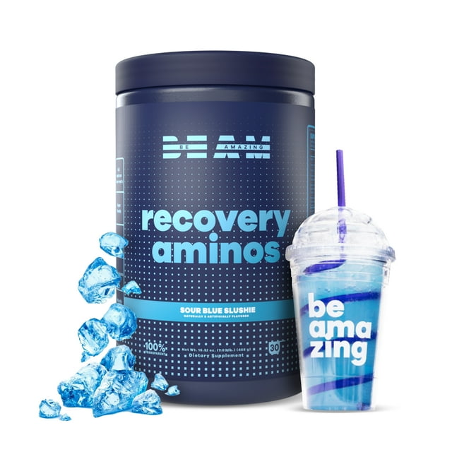 BEAM Be Amazing Recovery Aminos, EAAs and BCAAs Amino Acids, Post