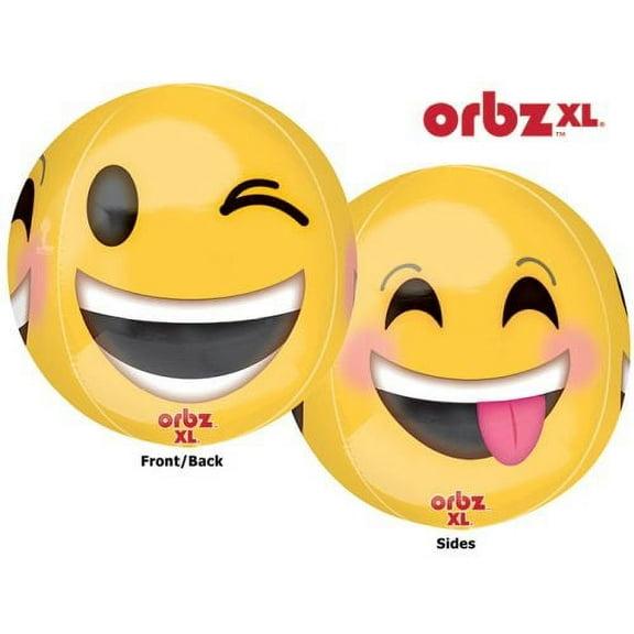 Burton & Burton 16"*Pkg*Orbz Winking Balloon