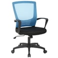 thumbnail image 1 of Ergonomic Office Chair Desk Chair Mesh Computer Chair Rolling Swivel Modern Executive Chair Adjustable Stool Back Support for Home, Office, Blue, 1 of 7