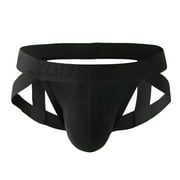 Mens Athletic Supporters Performance Jockstrap Elastic Waistband Underwear