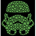 thumbnail image 2 of Junior's Star Wars St. Patrick's Day Shamrock Stormtrooper  Graphic Tee Black Medium, 2 of 3