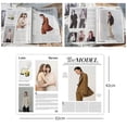 thumbnail image 2 of Retro Multifunctional Photo Magazines English Newspaper Photo Props Photography Background Decoration Props Magazine Style Newspaper MODEL, 2 of 8