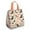 Dachshund and Flower, variant on Cute Pitbull Terriers Dog and Flower Insulated Lunch Bag for Women & Adults,Large Portable Soft Cooler Lunch Bag,Thermal Food Storage Tote with Pearl Cotton,8.66L,8.75x5.75x9.5 Inch
