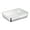a, variant on SUTENGDA Stainless Steel Thickened Preservation Box Rectangular Fruit Box Household Large Capacity Storage Box with Lid