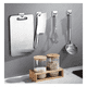 thumbnail image 5 of 9 Gancho Adhesivo De Acero Inoxidable Accesorios Para Baño Belug, Transparente, 5 of 5