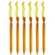 thumbnail image 5 of Clavijas para tienda de campaña Eigraketly 6 uds Metal Negro, 5 of 6