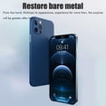 thumbnail image 3 of Protector De Pantalla De Cobertura Total De Alta Definición Compatible Con Iphone12 / Iphone12 Mini Película De Protección Anti Huella Digital Estuche De Doble Cara Advancent  EL016572-08, 3 of 5