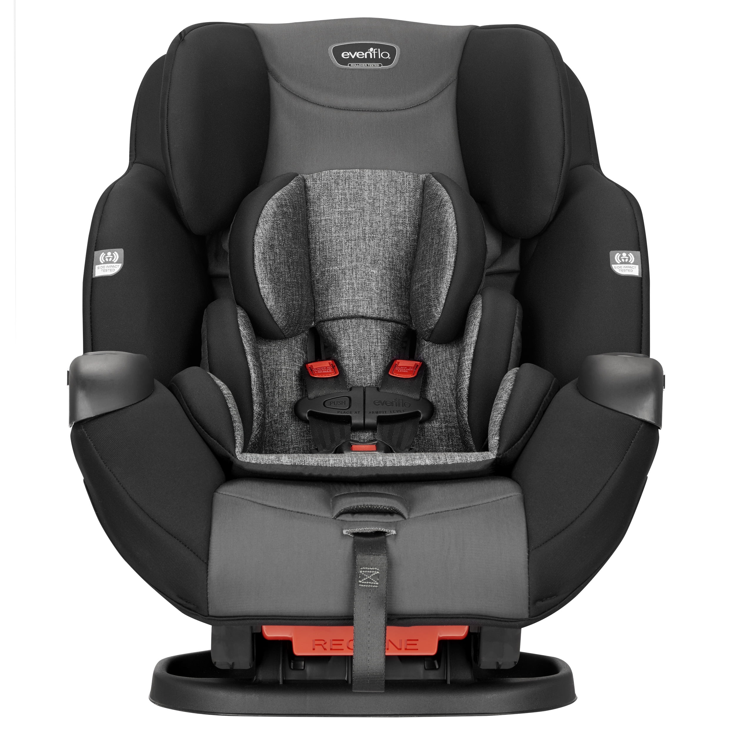 Evenflo Symphony Sport AllinOne Convertible Car Seat, Solid Print