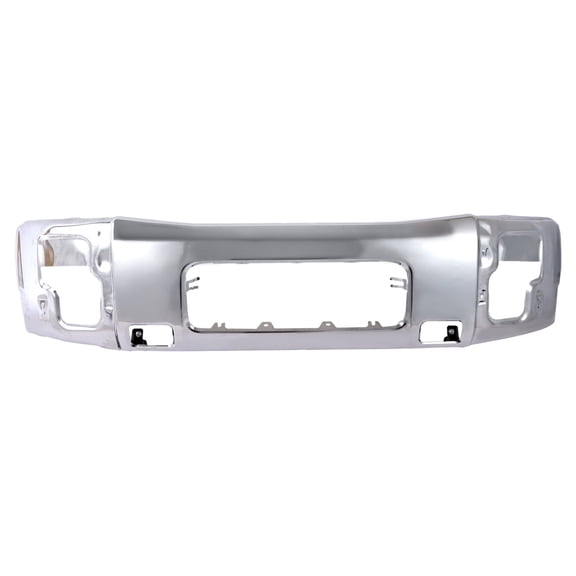 Steel Split Chrome Front Bumper Face Bar Replacement For Nissan Titan 2004-2015