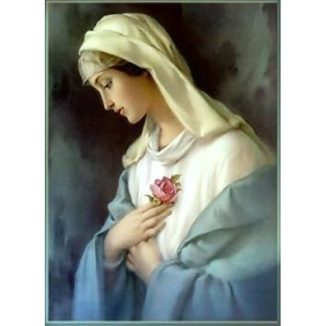5D Diamond Painting Character Religion Jesus Virgin and Child Diamond Embroidery Cross Stitch Mosaic Pattern Home Decoration30X40cmPartial drill Gao Jinjia LED