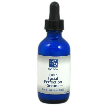 Merle Roberts Triple Facial Perfection Anti Wrinkle Serum. 2oz with Easy to Apply