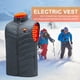 thumbnail image 5 of Chaleco Chaleco calefactor eléctrico unisex 2 áreas 3 niveles de calefacción para senderismo al aire libre ciclismo Kuymtek 2 zonas grises T 3EG para Unisex, 5 of 7