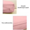 thumbnail image 4 of AuroraX Waterproof Travel Storage Bag Portable Clothing Storage Bag Compression Foldable Lightweight Durable Luggage Packing Bag for Travel Pink, 4 of 6