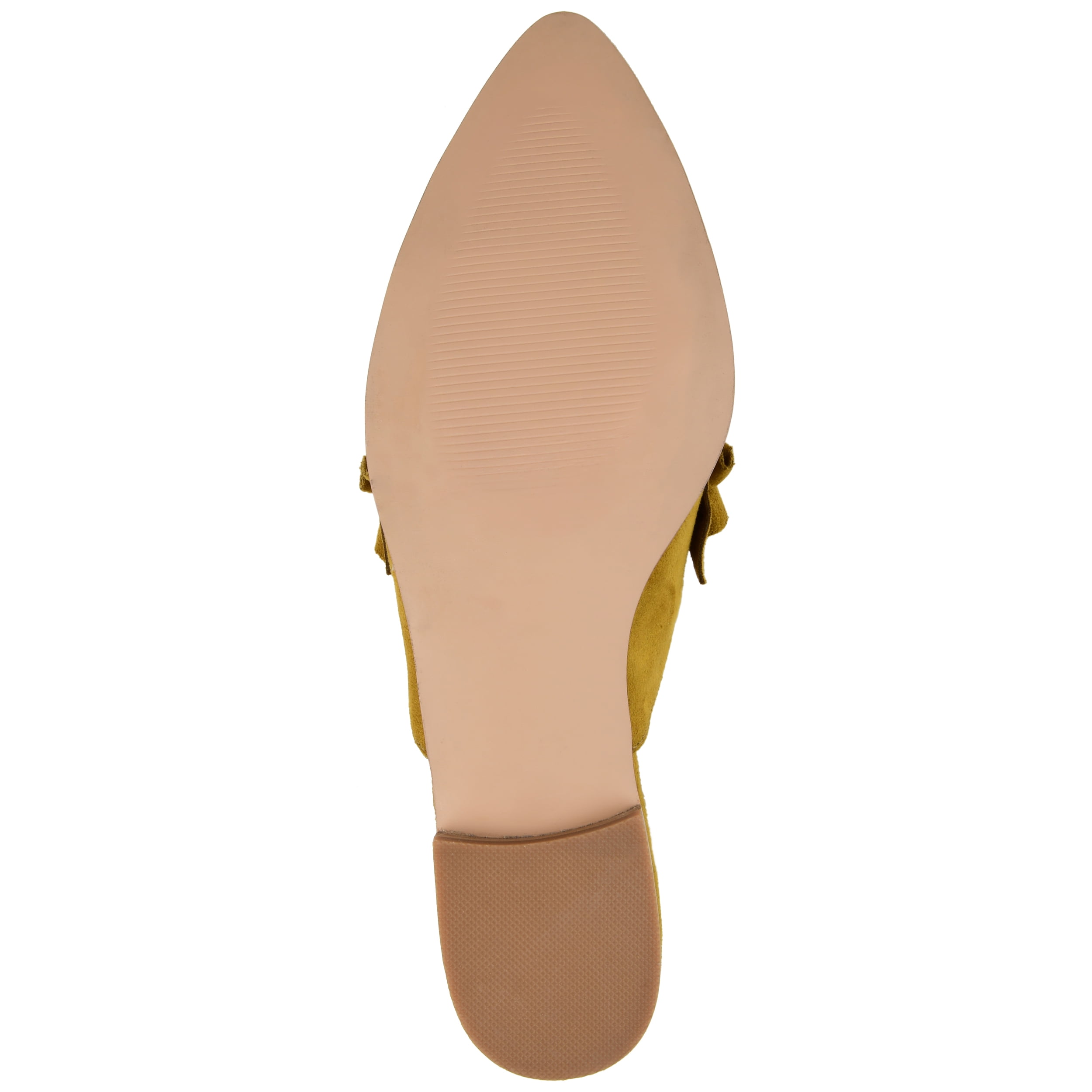 Journee Womens Kessie Slip On Pointed Toe Mules Flats