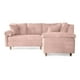 thumbnail image 4 of Sala Esquinera Makora De Velvet Palo De Rosa Modelo Elton, 4 of 8