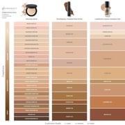 Glo Skin Beauty Pressed Base Powder Foundation Makeup (Beige Fair) - Flawless Coverage for a Radiant Natural, Second-Skin Finish