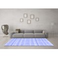 thumbnail image 3 of Ahgly Company Indoor Rectangle Solid Blue Modern Area Rugs, 8' x 10', 3 of 4