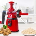thumbnail image 2 of Manual Rotary Sausage Stuffer Maker Vegetable Fruit Cutter Slicer Shredder Chopper Kitchen Meat Grinder ,Easy Installation, 2 of 5