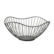Colanlan Winter Clearance Modern Creative Single Tier Dish Wire Fruit Vegetables Bread Decorative Stand Serving Bowls Basket Holder Table Centerpiece Decorative Hold Vegetables Bread Sn
