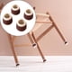 thumbnail image 1 of 4 Uds. para patas de sillas, es de para patas de sillas de silicona, almohadillas de forma forma forma , cubierta Café Redondo Baoblaze gorras para patas de sillas, 1 of 8