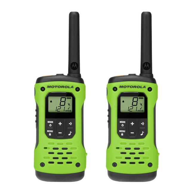 Radio bidireccional Motorola Talkabout T600 H2O, impermeable, 35 millas, paquete de 2