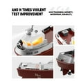 thumbnail image 3 of 1/144 Scale Mini RC Tugboat, 2.4GHz RC Electric Yacht with Lights, Waterproof Remote Control Boat for Rivers Pools (A), 3 of 8
