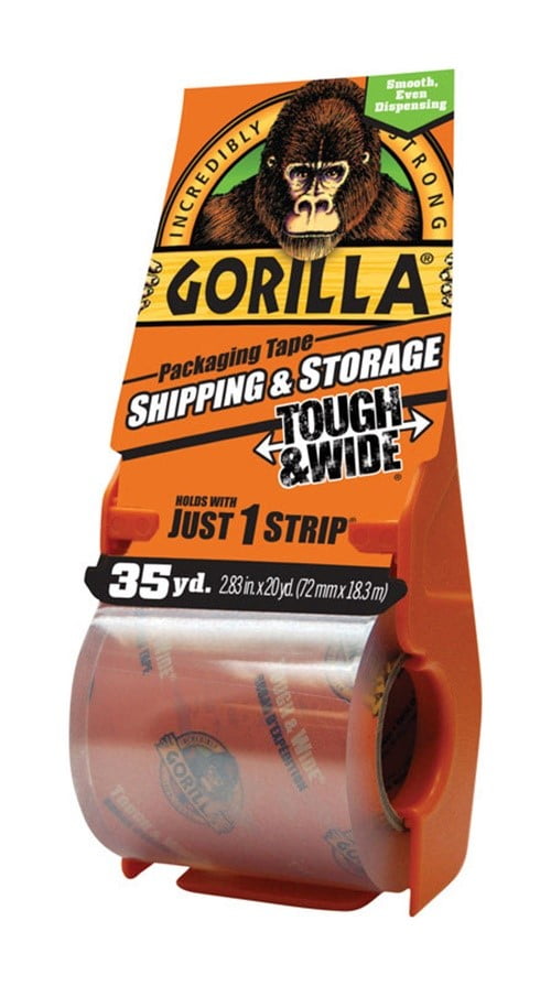 The Gorilla Glue 6045002 35 Yard Clear Packaging Tape