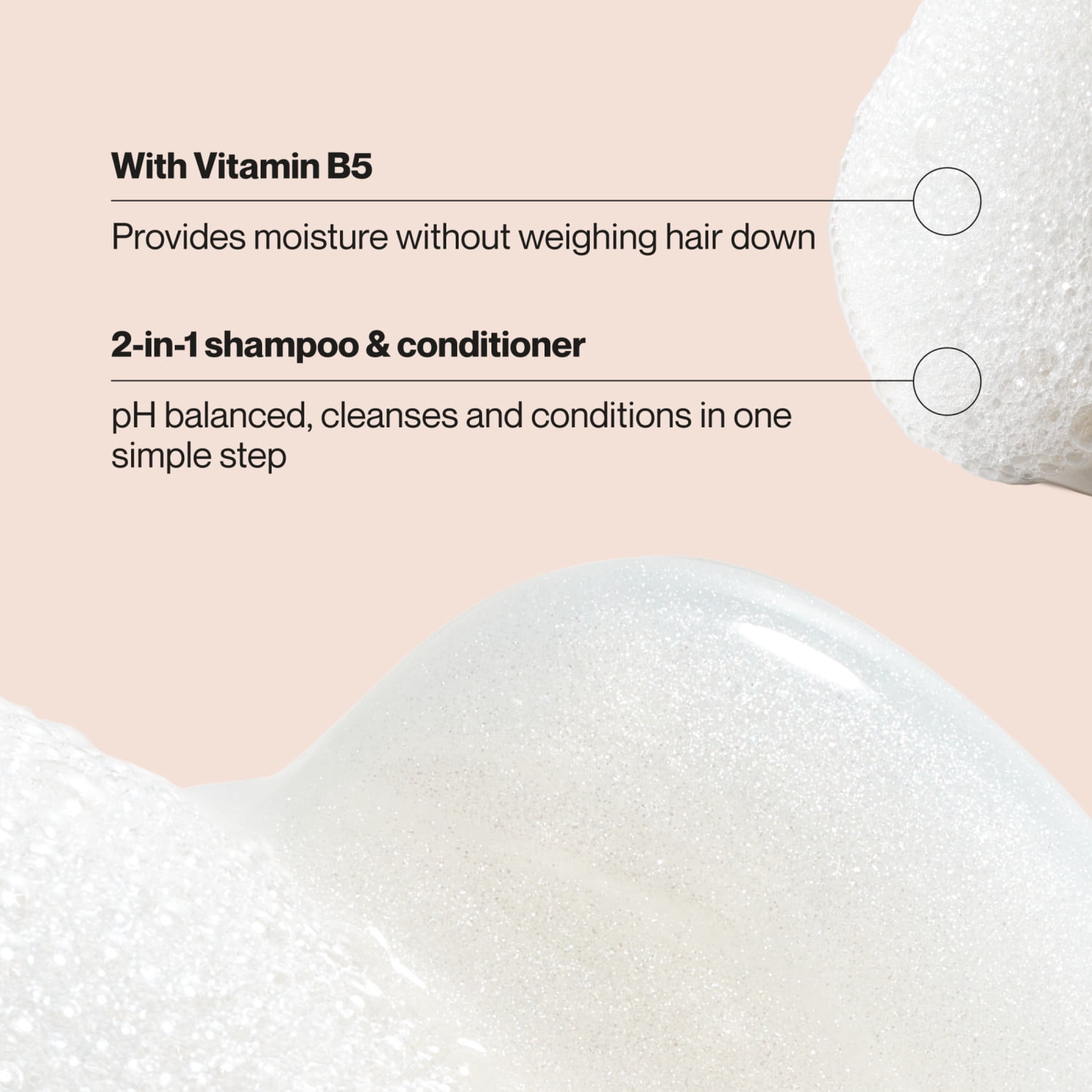 Suave Vitamin B5 Infusion 2-in-1 Shampoo + Conditioner, For All Hair Types, 28 FL OZ