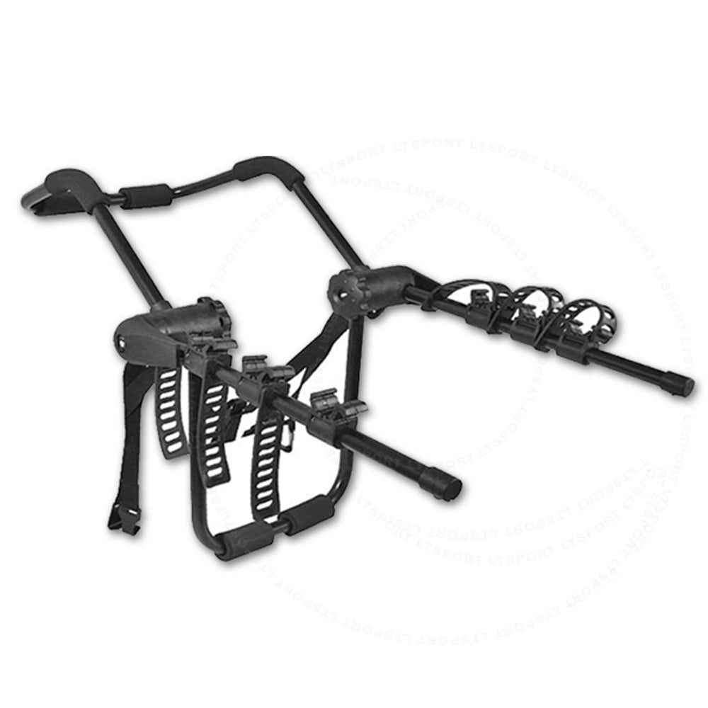 90-14 JEEP 3-BIKE REAR TRUNK MOUNT RACK SUV OR CAR SPORT BICYCLE HOLDER CARRIER by LT Sport