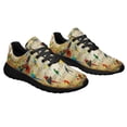 thumbnail image 6 of Parrots Tropical Stave Shoes Sneakers for Women Men Black Size 7.5, 6 of 7