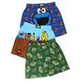 thumbnail image 6 of Sesame Street Oscar the Grouch Men's Male Button Fly Boxer Lounge Shorts MF21605BX, 6 of 7