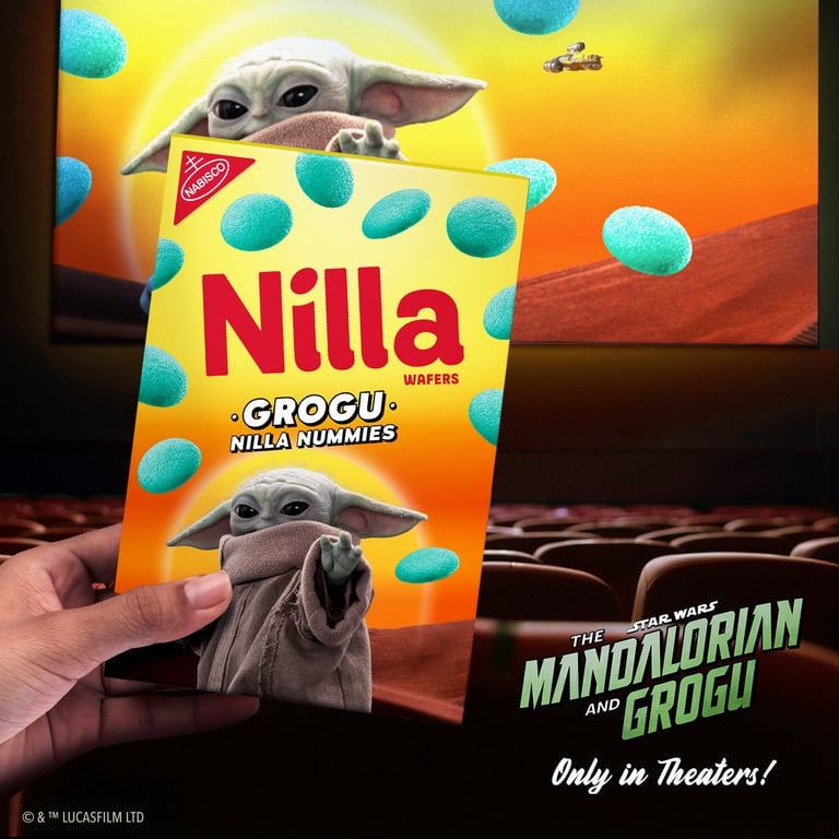 NILLA Wafers Grogu NILLA Nummies, Vanilla Wafer Cookies, Limited