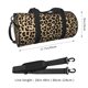 thumbnail image 2 of Fotbe Leopard Print-1 Bolsa Deportiva de Lona Plegable con Estampado, Bolsa de Gimnasio con Bolsillo Seco/Húmedo, Bolsa de Viaje Ultraligera de Gran Capacidad, 2 of 6