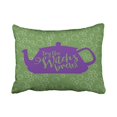 thumbnail image 1 of RYLABLUE Halloween Witchs Brew Teapot Pillow Covers Cushion Cover Case 20X30 Inches Pillowcases Two Side, 1 of 1