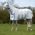 thumbnail image 2 of Sheet Weatherbeeta Sweet Itch Shield Combo Neck 66 blanco/azul, 2 of 8
