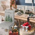 thumbnail image 2 of 6PCS Christmas Dining Chair Covers,Grey Christmas Pine Trees Stretch Removable Washable Slipcover Chair Protector for Dining Room Home Decor, 2 of 6
